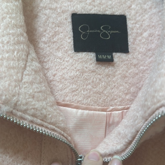 Jessica Simpson Pink Dress Coat - Picture 2 of 8